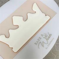 תבנית ליצירת כתר מלך ליאל משוקולד או מבצק סוכר | תבנית ליאל | כתר בנים ליאל