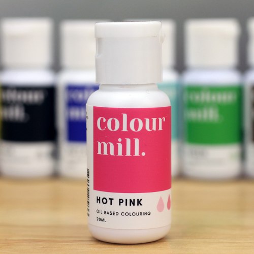 צבע ורוד חם HOT PINK| קולור מיל | יבוא אתי דבש | צבע על בסיס שמן | כשר חדש אתי דבש