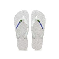 כפכפי הוויאנס ברזיל לוגו יוניסקס צבע לבן