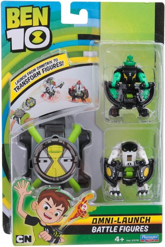 בן 10 - שעון + שתי דמויות