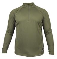 חולצת אימון קיצית טקטית ללוחם  1/4 ZIP  מדי  אימון ולחימה צבע ירוק זית דגם 76 Keela