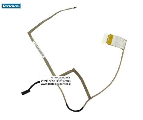 כבל מסך למחשב נייד לנובו Ibm Lenovo G460 G465 Z460 Z465 LCD Cable DC02000ZM10 REV:1B
