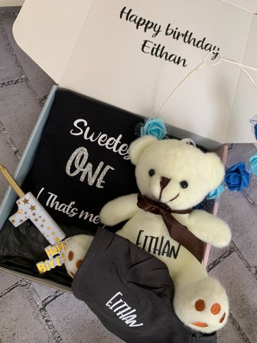 1st birthday box- קופסת הפתעה ליום הולדת שנה