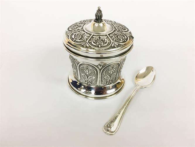 צנצנת דבש האחים חדד סטרלינג כסף טהור 925 MY081700675IN