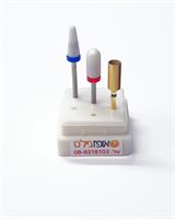 סט 3 ראשיים להסרת ג'ל