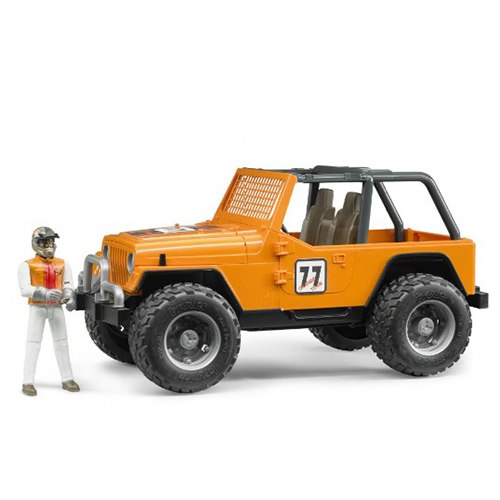 ברודר- ג'יפ רנגלר כתום+נהג