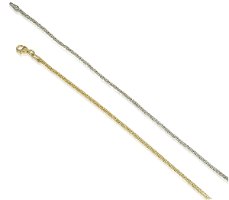 צמיד זהב לאישה דגם קל ועדין פופקורן