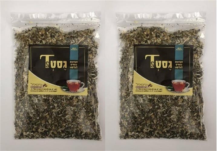 גסטT - זוג תערובות צמחים לחליטה לכאבי בטן