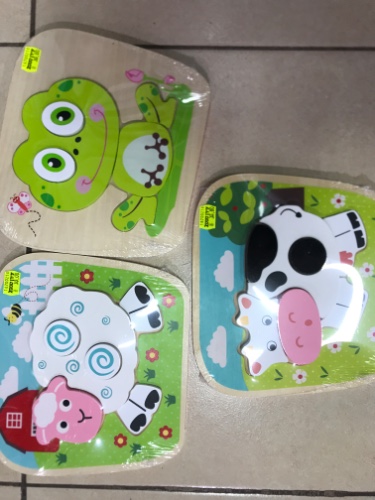 מגוון פאזלים חיות