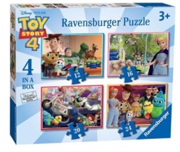 4 פאזלים בקופסא - צעצוע של סיפור