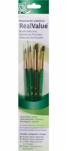 סט 4 מכחולי פרינסטון שיער טבעי