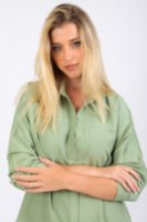 חולצת  כותנה אלין ירוק