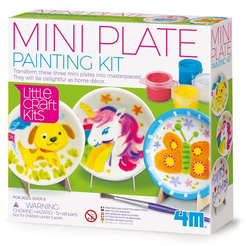 ציור על צלחות קטנות  - 4M