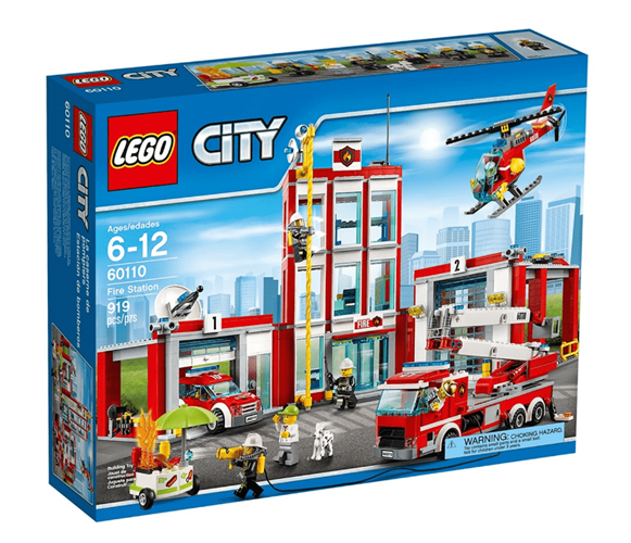 לגו-תחנת מכבה אש 60110