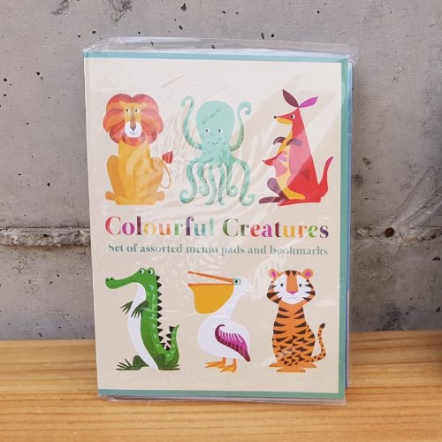 סטיקי נוטס חיות צבעוני