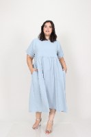 שמלת בריטני תכלת