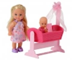 אווי תינוק בעריסה