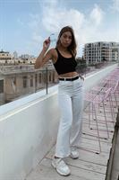 מכנסי ניו יורק מחויטות