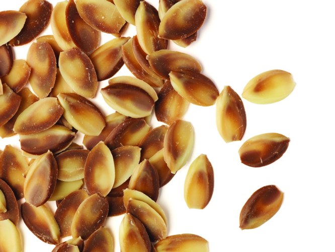 40 גרם קישוט שוקולד-שקד פרוס  DOBLA (גביע קטן)