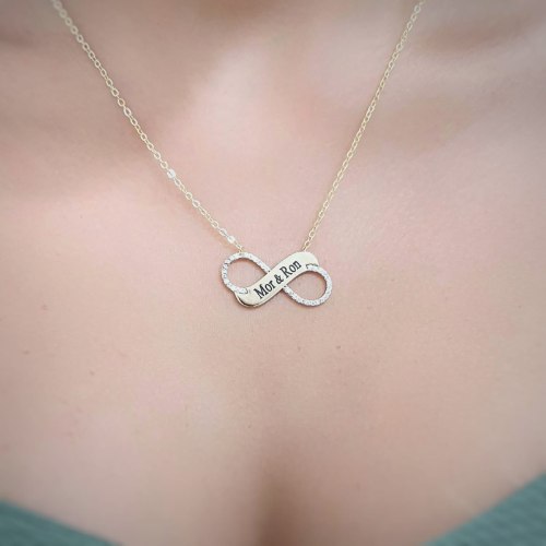 שרשרת אינפיניטי בשילוב שיבוץ דגם LAA13