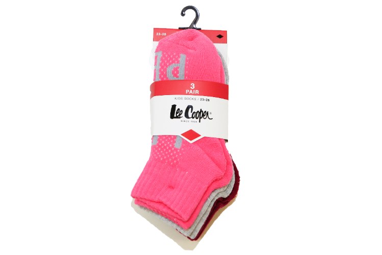 שלישיית גרבי  מגבת LC צבעוניות בנות