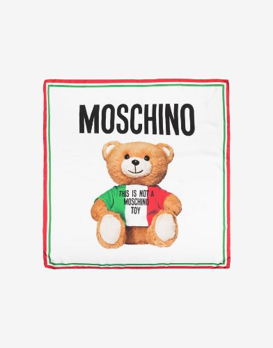 מטפחת משי MOSCHINO 90*90