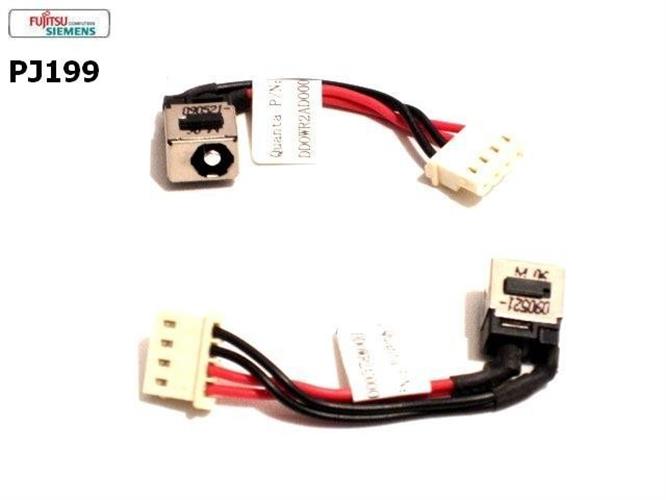 PJ199 - Fujitsu Lifebook S7210 S DC Power Jack שקע טעינה למחשב נייד פוגיטסו