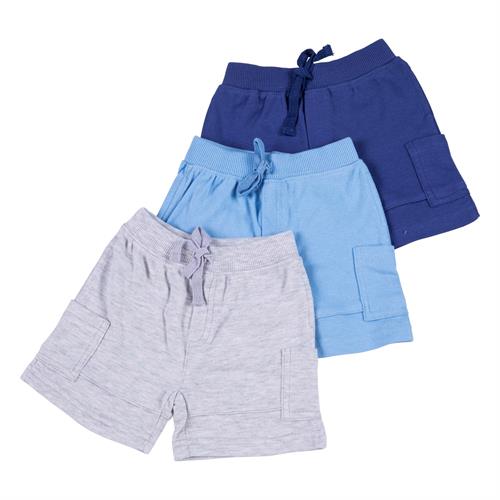 שלישיית מכנסיים 4459 כחול - תכלת - אפור מלאנג'