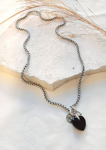 שרשרת-צמיד צ’ארם לב