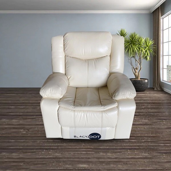 כורסת טלויזיה עור בז ' -ג'ק מרלו