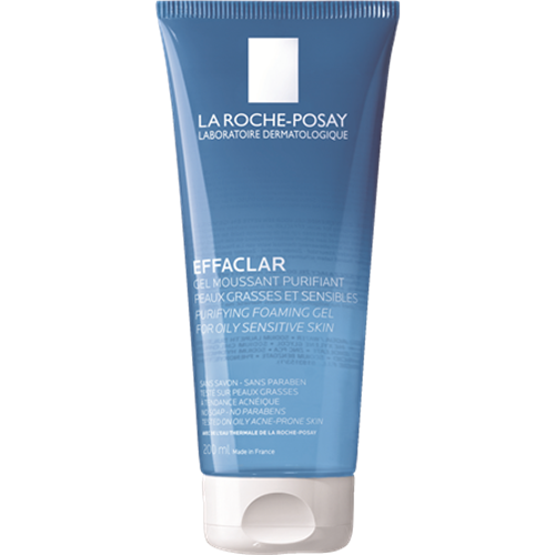 LA ROCHE POSAY effaclar  ג'ל מקציף לניקוי וטיהור עור פנים שמן 200 מל