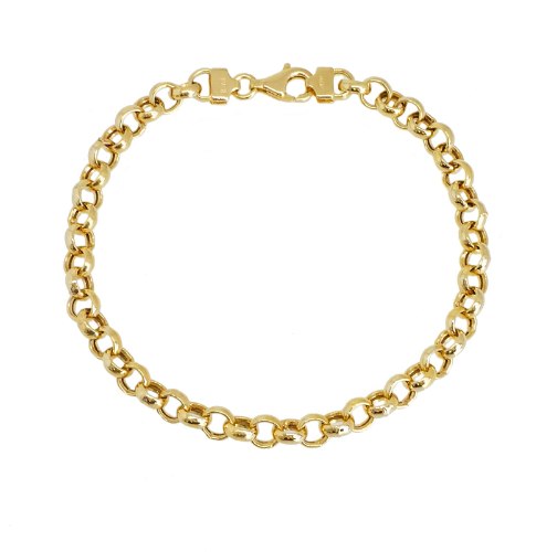 צמיד יד  חוליות לאשה זהב 14 קרט