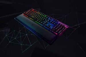 מקלדת גיימינג מכאנית אלחוטית Razer BlackWidow V3 Pro Green Switch - צבע שחור
