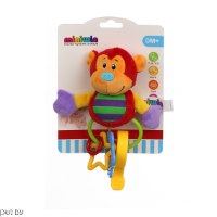 רעשן בובה להתפתחות הילד עם קליפס