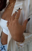 טבעת זהב טל