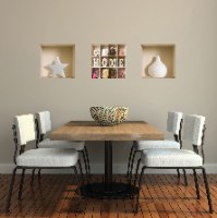 סט מדבקות נישה HOME