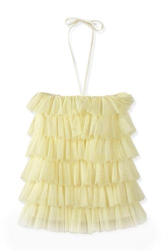 שמלת טול KYRA צהובה