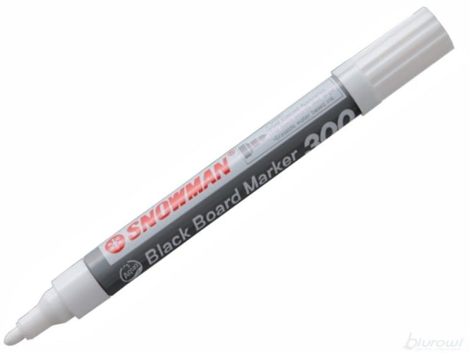 טוש גיר לבן ללוח - SNOWMAN