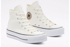 נעלי נשים CONVERSE/ALLSTAR צבע שמנת