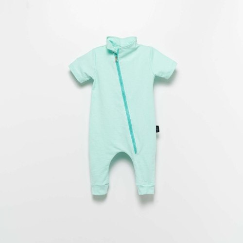 אוברול מוינוי סוליד MOINOI מנטה 6-18M