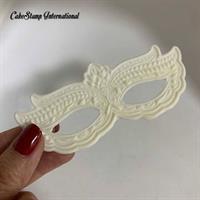 זוג תבניות מסיכת פורים דגם הדר - שתי יחידות לשוקולד ולבצק סוכר |תבנית מסיכה ליצירה | מסיכה דגם הדר