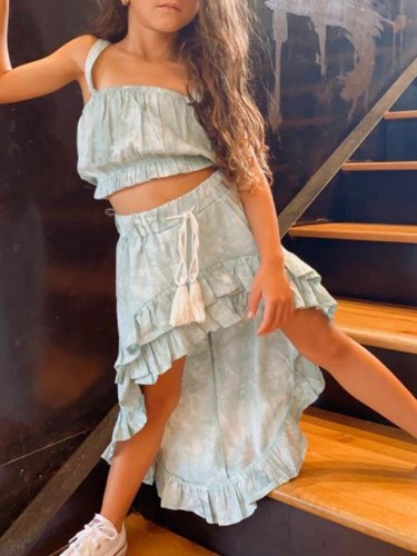 חליפת חצאית דאי מנטה 4-16