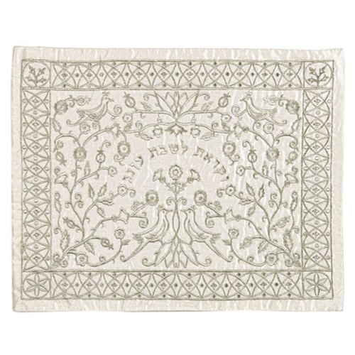 כיסוי לחלות רקום מגזרות נייר כסף