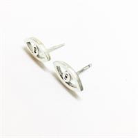 עגילי עין כסף