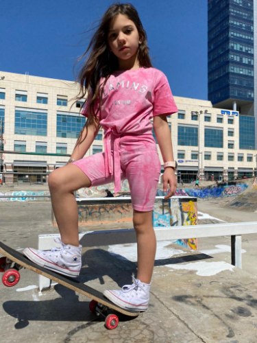 חליפת FUN טאי דאי ורוד