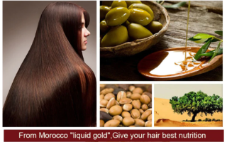 מסכת זהב ארגן מרוקאי להזנת השיער - Nurish Aragan