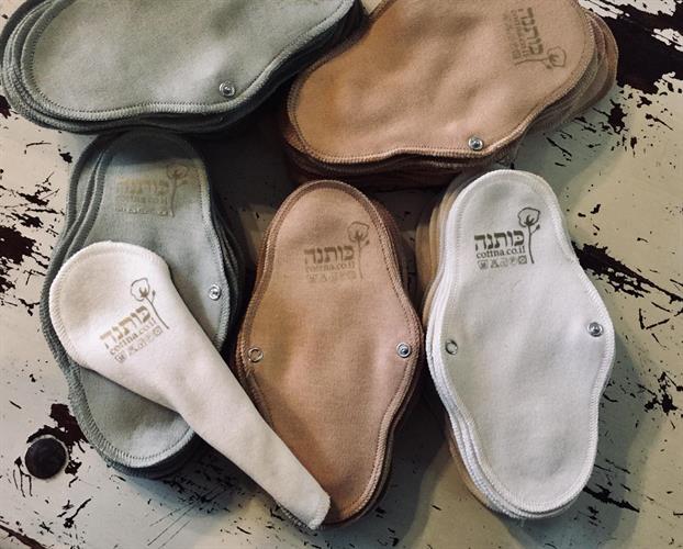 מגן תחתון חוטיני רב פעמי מכותנה אורגנית לנערות