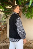 אפודת סריג ג׳סטין