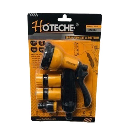 אקדח התזה מקצועי 8 מצבים פלסטיק איכותי + מחברים