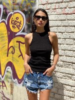 גופיית קולר סרט רחב